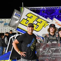 Driever Records Two Top Fives to Earn ASCS Frontier Region Rookie of the Year Award