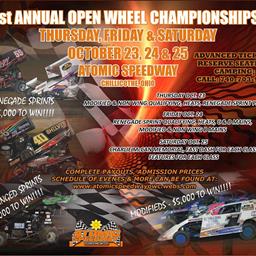 Renegade Sprints Conclude Inaugural Season This Weekend at Atomic Speedway