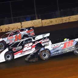 Ninth place finish in Deep Fried 75 at Duck River Raceway Park