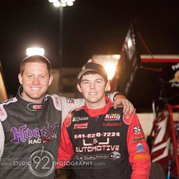 White Lightning Motorsports Endures Wild Season Finale at Knoxville Raceway