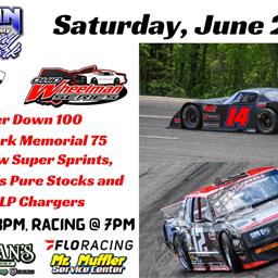 Saturday, June 25 - Hammer Down 100/Sue Schwark Memorial 75