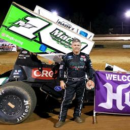 Smith Wins USCS Sprint Car Spooker Opener