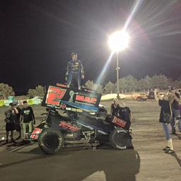 Blurton Dominates for Third Victory of the Season