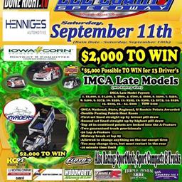 Jonathan Cornell Leads Sprint Invaders into Donnellson Saturday!
