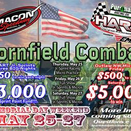 Macon Speedway to host HART for $5,000 to win Cornfield Combat