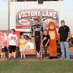Five familiar faces find victory lane at Benton County Speedway