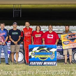 Hansen back in Sooner Series winner circle at Longdale