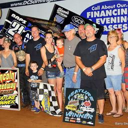BRIAN MONTIETH WINS FOURTH LINCOLN SPEEDWAY 410 SPRINT FEATURE OF 2018
