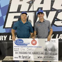 Gio Scelzi Wins Beaver Drill &amp; Tool Jesse Hockett “Mr. Sprint Car” Standings!