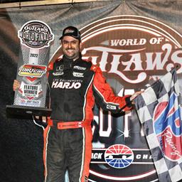 Mathieu Desjardins Claims First Super DIRTcar Series Win In Charlotte