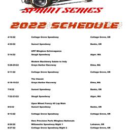 BREAKING NEWS:  SCHEDULE UPDATE