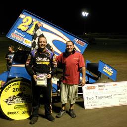 Kulhanek on top at Golden Triangle