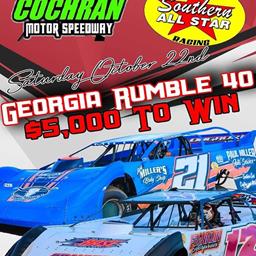 SOUTHERN ALL-STARS GEORGIA RUMBLE 40 THIS SATURDAY NOW PAYING $5000 TO WIN