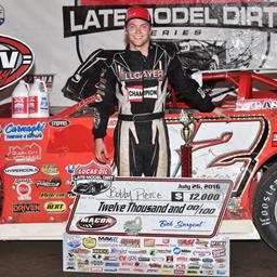 Pierce Battles Hard for Lucas Oil Win at Macon
