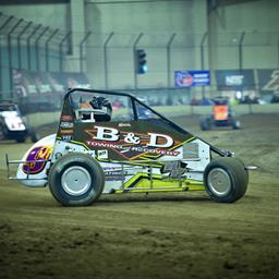 Hagar Powers to Career-Best Midget Finish During USAC’s Junior Knepper 55