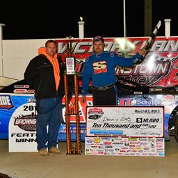 Erb is Superb in Winning Indiana Icebreaker at Brownstown Speedway