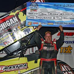 Dalman Takes the Short Route to Checker