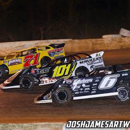 Dustin Linville notches podium finish at 411 Motor Speedway