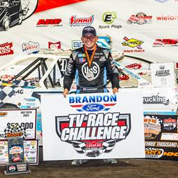 Moran Wins Close Battle for Brandon Ford TV Race Challenge