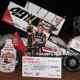 Brad Sweet in the Right Spot for STN Glory Worth $15,000!
