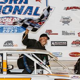 Gulbrandson earns Hobby Stocks Shootout win on Night 2 of Summit USRA Nationals at Lucas Oil Speedway