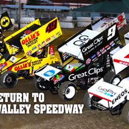 World of Outlaws Sprint Cars Return to Red River Valley Speedway in 2017