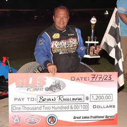 RUHLMAN WINS TOPLESS NIGHT AT HARTFORD