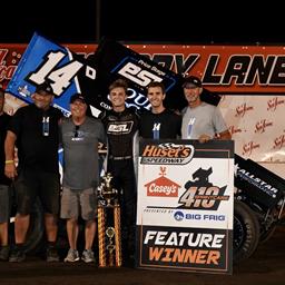 Day, Steuerwald and Ballenger Score Top Prize During Royal River Casino Night at Huset’s Speedway
