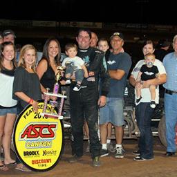 Sherman Shines in ASCS Canyon Hank Arnold Memorial Finale