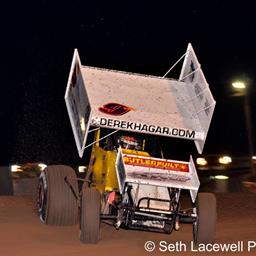 Hagar Battles to Overcome Early Crash During Short Track Nationals