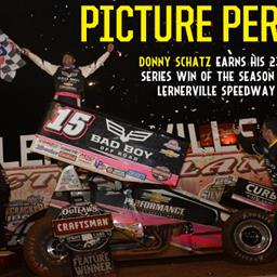 Schatz Settles Commonwealth Clash at Lernerville