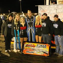Spencer Diercks bags $5,000 payday in Fall Bash at Cedar County Raceway