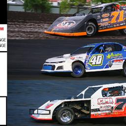 NEXT RACE: Thursday, July 27 - NLRA Late Models | Sanders Stock Car &amp; SportMod Challenge
