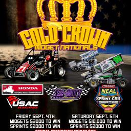 &quot;Gold Crown Midget Nationals&quot; at Tri-City Friday &amp; Saturday