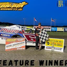 Can-Am 358 Modified Field No Match For Derek Webb Friday Night