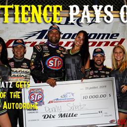 Patience Pays Off for Donny Schatz as He Wins at Autodrome Drummond