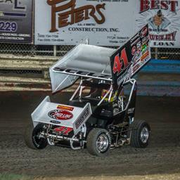 Giovanni Scelzi Successfully Tests During Turkey Bowl at Delta Speedway