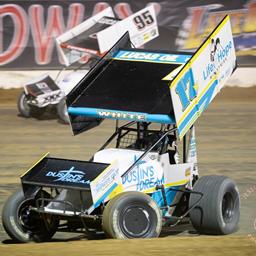White Scores Two Top Fives to Finish Fifth in Lucas Oil ASCS National Tour Speedweek Standings