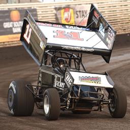 Crockett Shows Speed Early in the Night Throughout Knoxville Nationals