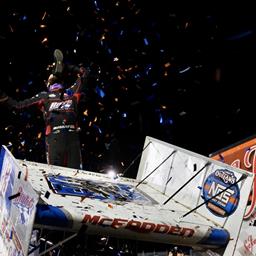 McFadden Celebrates in Style After BillionAuto.com Huset’s High Bank Nationals Presented by MENARDS Night 2 Victory at Huset’s Speedway