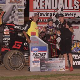Boschele Wins Labor Day Finale at Lake Ozark Speedway