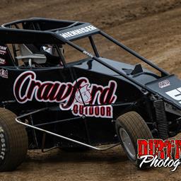 Paul Nienhiser 14th in Outdoor Midget Debut