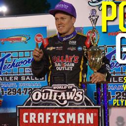 Sweet Surges for Inagural Plymouth Speedway Win