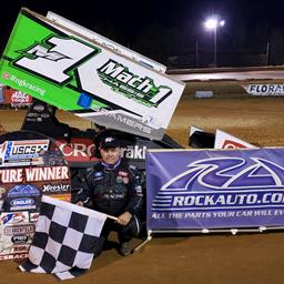 Mark Smith Sweeps USCS Spook 50 Sprint Car Weekend