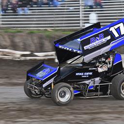 Bolte Wins Heat Race, 14th in A Feature!! {Eagle)