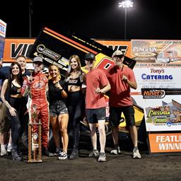 Randall, Hoing and Stegenga Garner Growmark Lubricants Night Triumphs at Huset’s Speedway