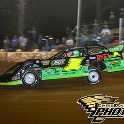East Alabama Motor Speedway (Phenix City, AL) – Hunt the Front Super Dirt Series – National 100 – October 28th-29th, 2023. (Chris Anderson photo)