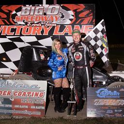 Kyle Jones Wins 2020 ASCS Elite Non-Wing Finale At Big O Speedway