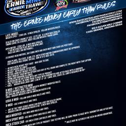 2024 Ernie Mincy Early Thaw Series Rule