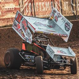 Kraig Kinser Wins World of Outlaws Dash Before Scoring Top Five at Fulton